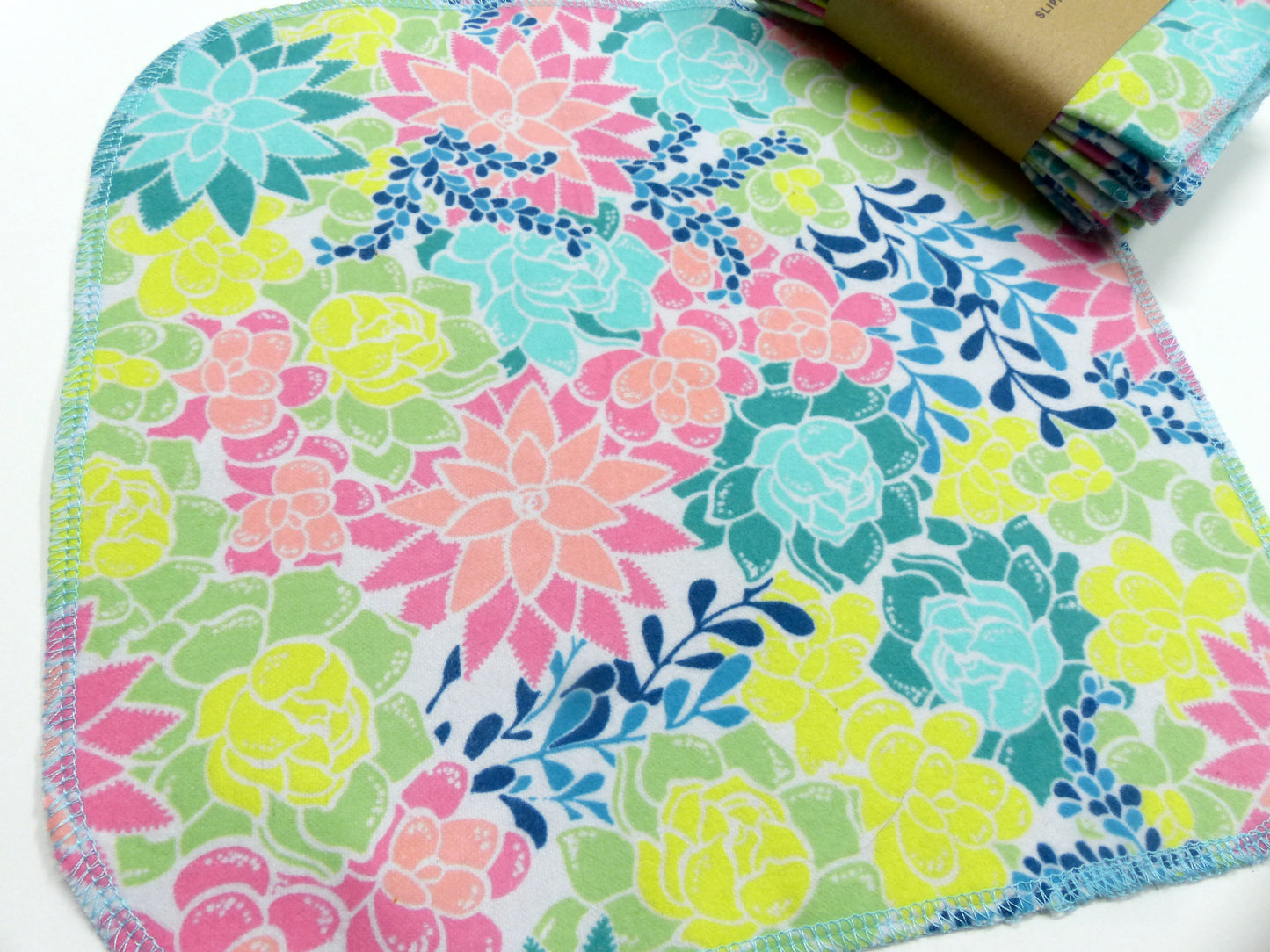 Paper LESS Towels-Reusable Paper Towels-Choose Floral or Houseplant Prints
