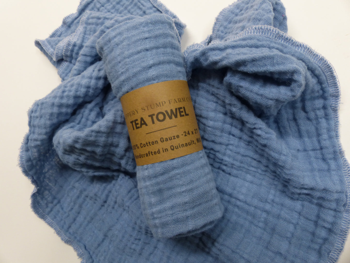 Tea Towels-Double Cotton Gauze-Hand Dyed-Fast Drying