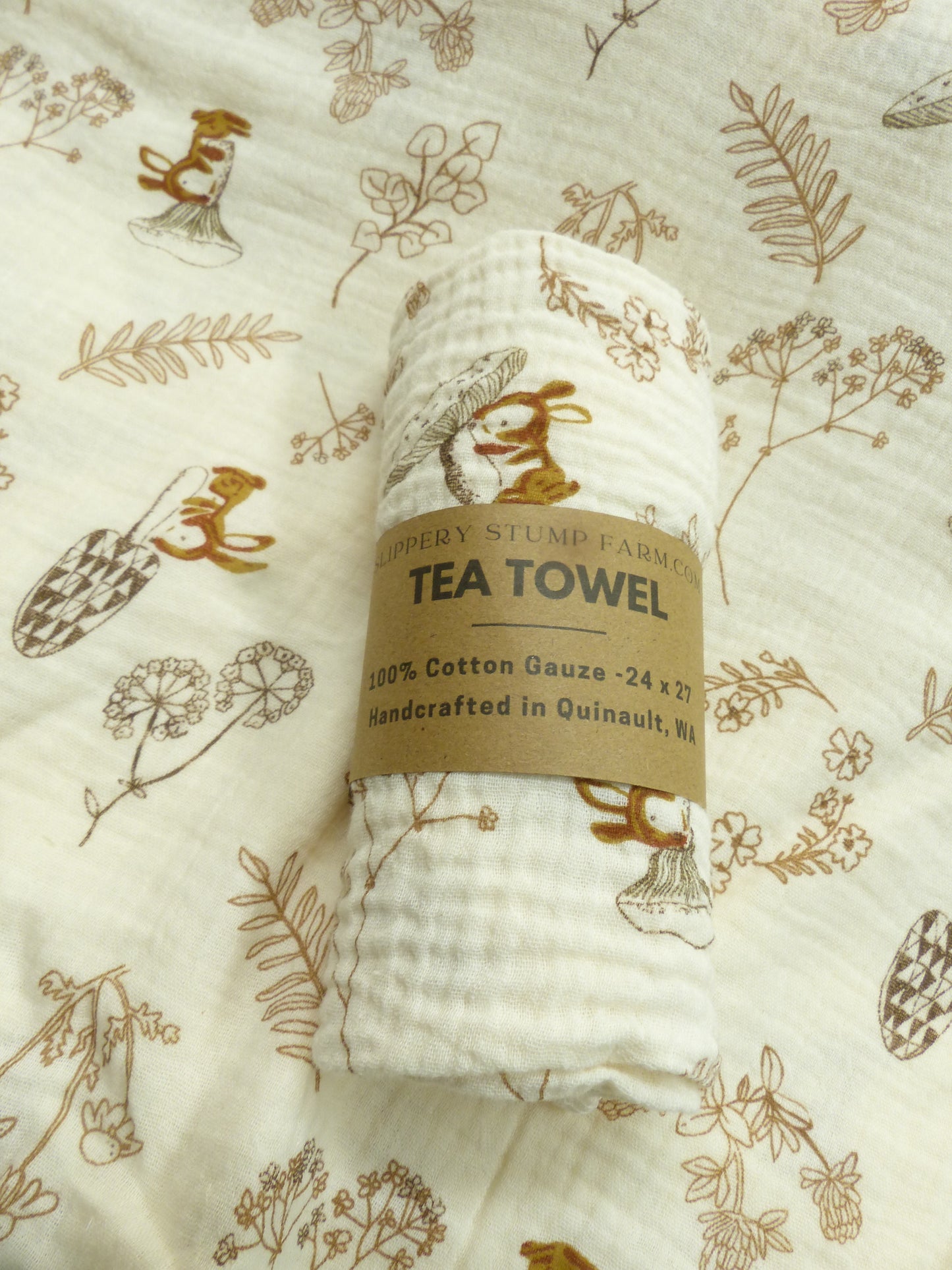 Tea Towels-Double Cotton Gauze-Hand Dyed-Fast Drying