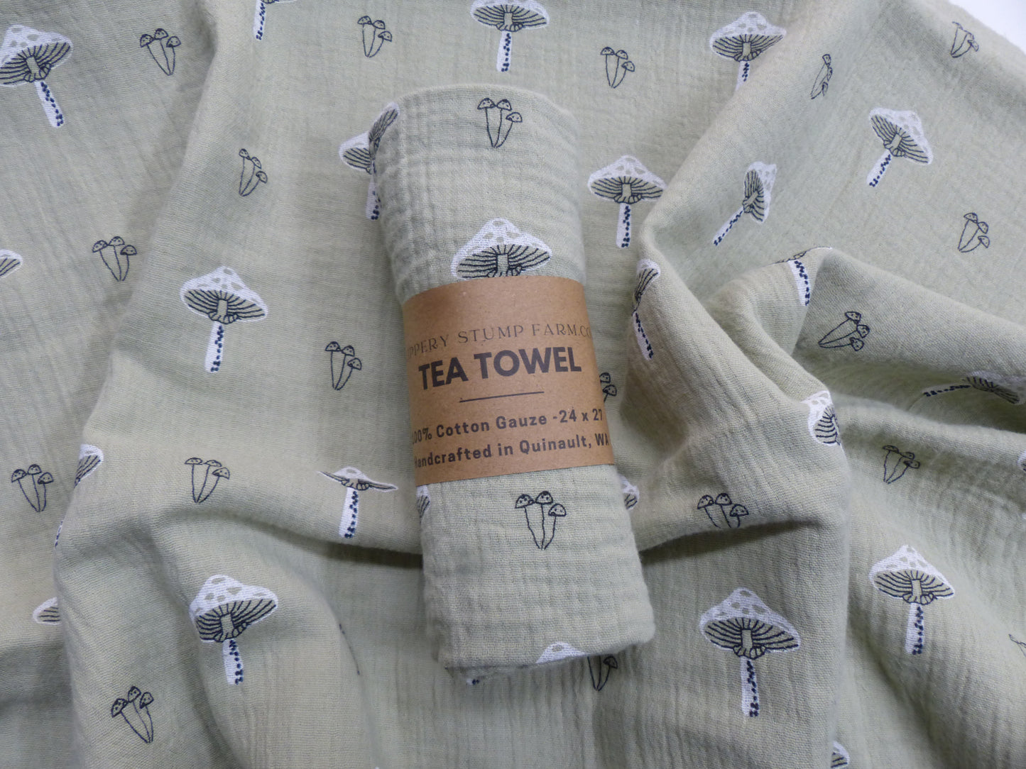 Tea Towels-Double Cotton Gauze-Hand Dyed-Fast Drying