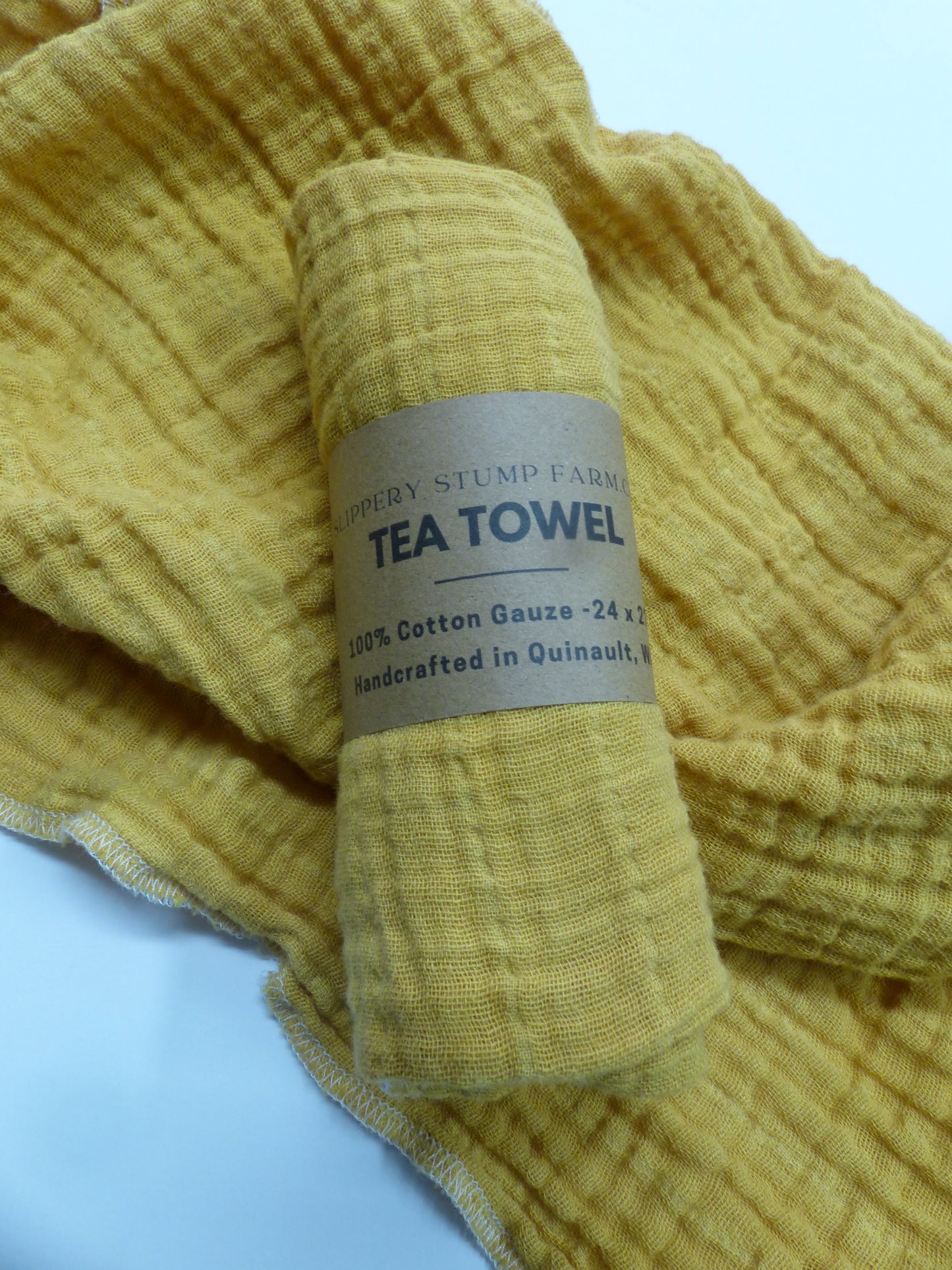 Tea Towels-Double Cotton Gauze-Hand Dyed-Fast Drying