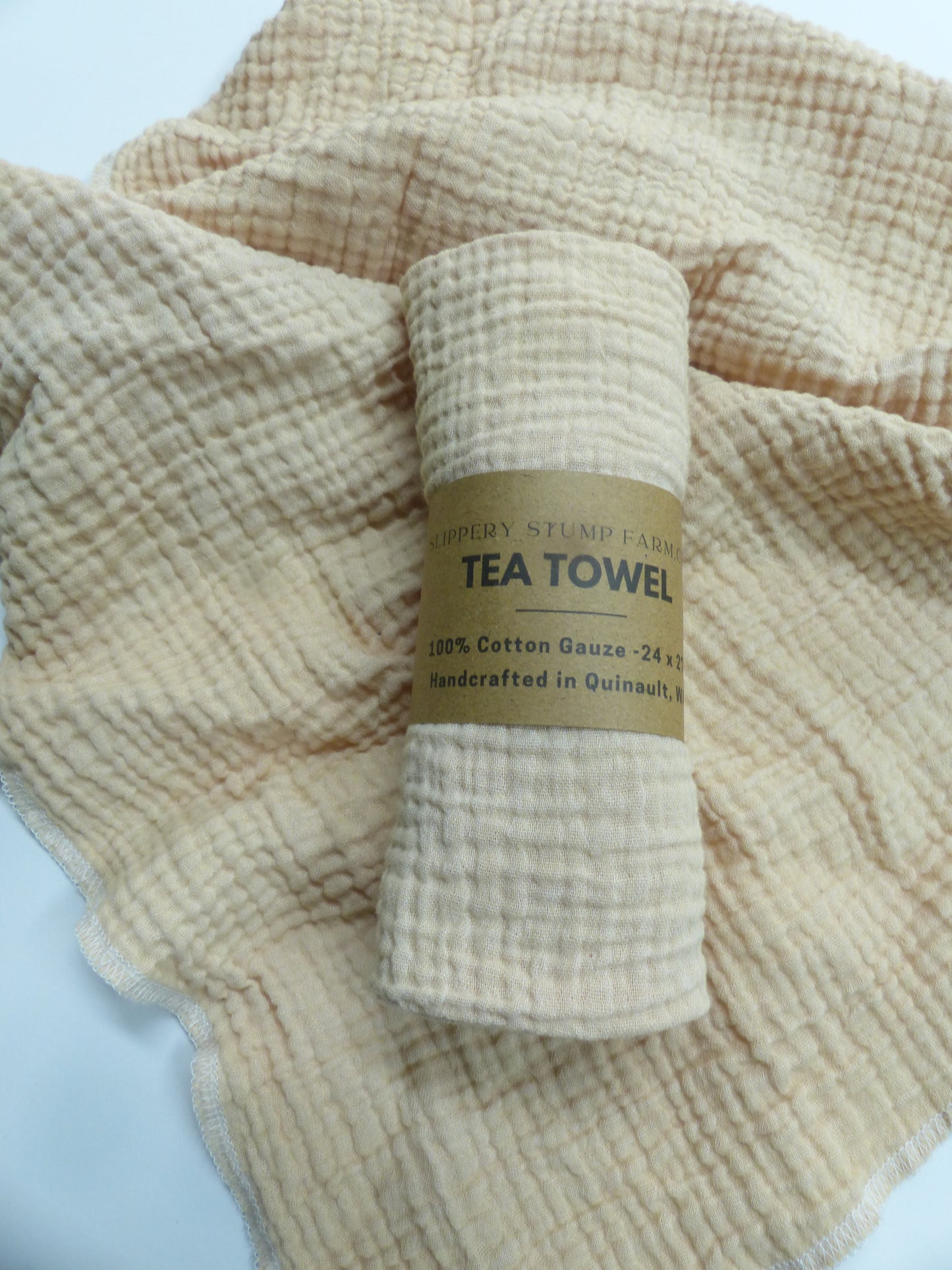 Tea Towels-Double Cotton Gauze-Hand Dyed-Fast Drying