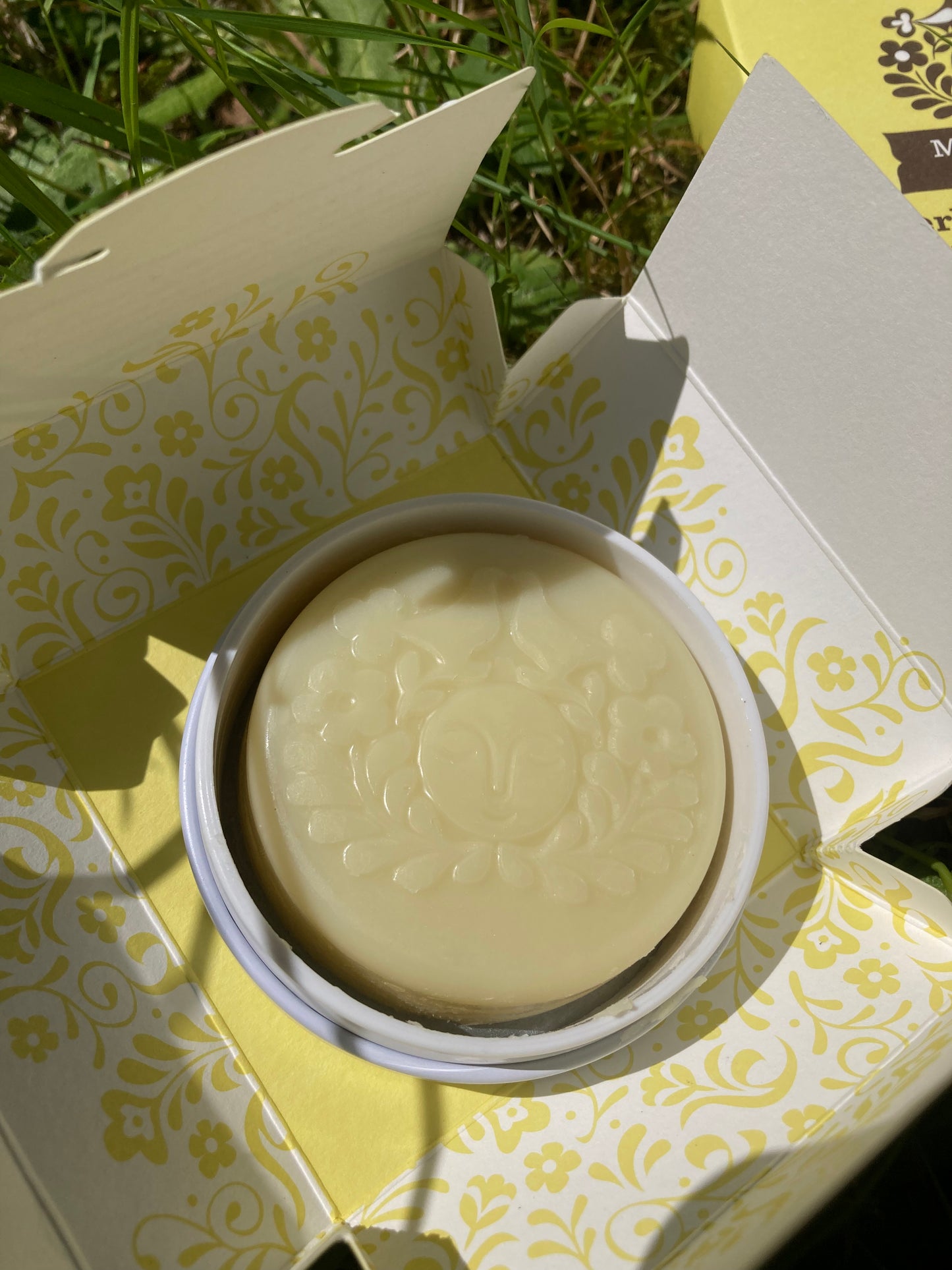 Moon Valley Herbal Lotion Bar-Lemon Vanilla