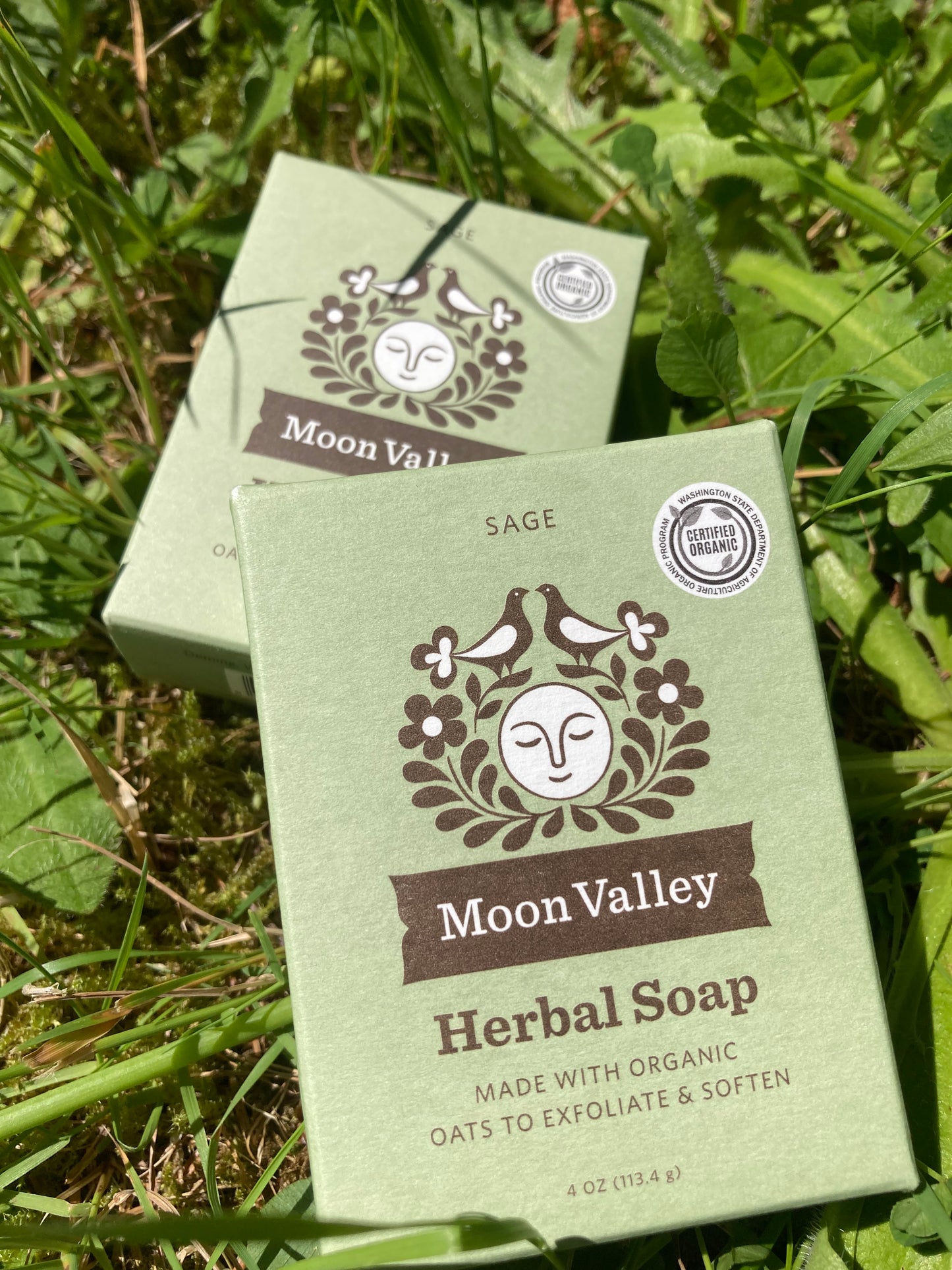 Moon Valley Herbal Bar Soap-Sage