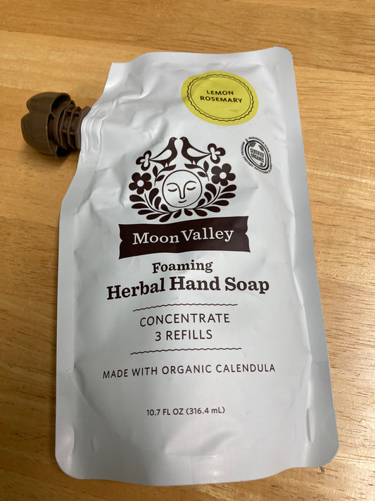 Moon Valley REFILL Foaming Herbal Hand Soap REFILL